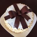 いぬさち's cooksnap of when they made ケーキにチョコリボンデコレーション☆.