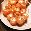 rinsworld's cooksnap of when they made スモークサーモンのくるくるクリチ巻き.