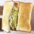 ロイヤルミルク♪'s cooksnap of when they made 超簡単！キャベツのボリュームサンドイッチ.