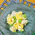＊れいぴん＊'s cooksnap of when they made ポテトとコーンと卵と枝豆のマヨｻﾗﾀﾞ.