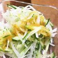 菜つ実☆ミ's cooksnap of when they made キュウリ&大根SALAD♡.