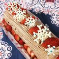 めーもん's cooksnap of when they made Wチョコクリームの、チョコロールケーキ！.