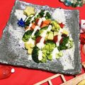 そらの世界's cooksnap of when they made クリスマス温野菜ツリーサラダ.