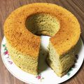 ハトメ's cooksnap of when they made ふわふわ♪紅茶のシフォンケーキ.
