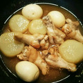 kyoka2007's cooksnap of when they made あごだしで大根と巾着玉子の煮♪.