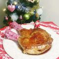 2525招き猫's cooksnap of when they made 簡単☆X'masも☆骨付きローストチキン.