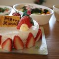 みるく茶's cooksnap of when they made 苺のデコレーションケーキ.