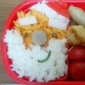 cocomama3's cooksnap of when they made 詰めるだけ！サンタ弁当。.