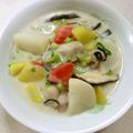 あっこ姉's cooksnap of when they made 牡蠣と冬野菜の豆乳チャウダー.