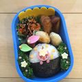 minch＊＊'s cooksnap of when they made 幼稚園 キャラ弁♡鬼くん 節分.