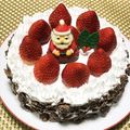 にきけん's cooksnap of when they made 我が家のクリスマスケーキ.