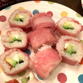 かんきっちゃん's cooksnap of when they made 生ハムで＊洋風巻き寿司.