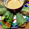PeckyAyumi's cooksnap of when they made 味噌マヨで食べる☆野菜たっぷり生春巻き.
