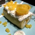 んとんとん's cooksnap of when they made 卵一個でロールケーキ☆クリスマス☆.