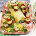 やじりつ's cooksnap of when they made X'mas寿司・ｄｅ・ブッシュドノエル☆.