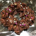 紫乃（ω）'s cooksnap of when they made コーンフレークでクリスマスリース.