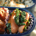 ゆうかりコアラ's cooksnap of when they made 簡単すぎ！ウィンナーとほうれん草炒め！.