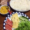 しげくん☆'s cooksnap of when they made らくちん☆「ビンボー手巻き寿司☆」.
