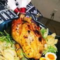 crystaI's cooksnap of when they made 柔らかジューシー★絶品ローストチキン.