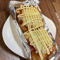 エルフ犬's cooksnap of when they made 【龍愛】厚揚げのマヨかけキムチーズ焼き.