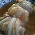 ららきなこ's cooksnap of when they made おからでヘルシー和風ロール白菜.