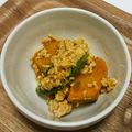 イケメグ's cooksnap of when they made レンジde簡単♡南瓜のそぼろ餡.