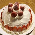 ☆まりもキッチン☆'s cooksnap of when they made X'mas☆初めてでも簡単ドームケーキ★.