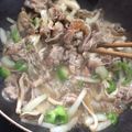 ＋SUN3's cooksnap of when they made 薄切り肉で作る♪めんつゆ生姜焼き♪.