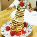 ぶび＊＊＊'s cooksnap of when they made HMで　クリスマスパンケーキツリー.
