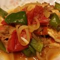 ♪ごんた's cooksnap of when they made 豚バラとニラ卵トマト炒め.