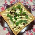 ぽぽきゅ's cooksnap of when they made 胡麻たっぷり❀玉葱の和トースト.