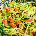 うさかか's cooksnap of when they made 【簡単】豆苗とスパムのさっぱり炒め.