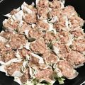 クックTG0BON☆'s cooksnap of when they made フライパンでふわふわエビ入りしゅうまい.
