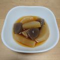 yysam's cooksnap of when they made 大根とこんにゃくの煮物.
