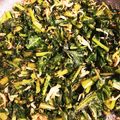 sora＆mayu's cooksnap of when they made 子供も大好き★大根の葉ふりかけ♪.