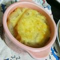 雲雀ころね's cooksnap of when they made 新玉ねぎで☆オニオングラタンスープ.