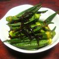 TRYSキョーヘー's cooksnap of when they made 超簡単☆オクラの中華風ポン漬け.