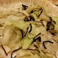 ♪ごんた's cooksnap of when they made ＊ざっくりやみつきキャベツ＊.