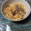 クック07TFMI☆'s cooksnap of when they made 10分で超簡単♪濃厚♡明太子スパゲティー.