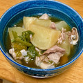 小林えりぽ's cooksnap of when they made カブと豚コマ☆簡単めんつゆ煮.