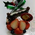 クックLJ7ISJ☆'s cooksnap of when they made 苺でデコ☆クリスマスツリーケーキ.