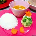 curisupin's cooksnap of when they made 離乳食☆初めてのクリスマスディナー.