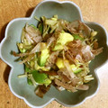 ちゃめまる's cooksnap of when they made 居酒屋風！アボガドとえのきの和風サラダ♬.