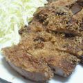 みっきい×２'s cooksnap of when they made 甘くてやわらかいジューシーとんかつ.