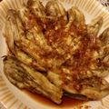 ♪ごんた's cooksnap of when they made 魚焼きグリルで簡単！ジューシー焼きなす！.