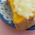 クック0CN1DL☆'s cooksnap of when they made かぼちゃの煮物リメイク！かぼちゃトースト.
