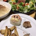 ひまわり87's cooksnap of when they made クリスマス★サンタさんおにぎり.