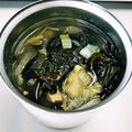 クックBNQ5PD☆'s cooksnap of when they made 白菜とわかめのスープ　＜スープジャー用＞.