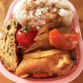 みみずずひろ's cooksnap of when they made お弁当にも☆カレー味の照り焼きチキン.