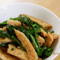 kaana57's cooksnap of when they made 青菜ときつねうどんのお揚げさんの和え物.